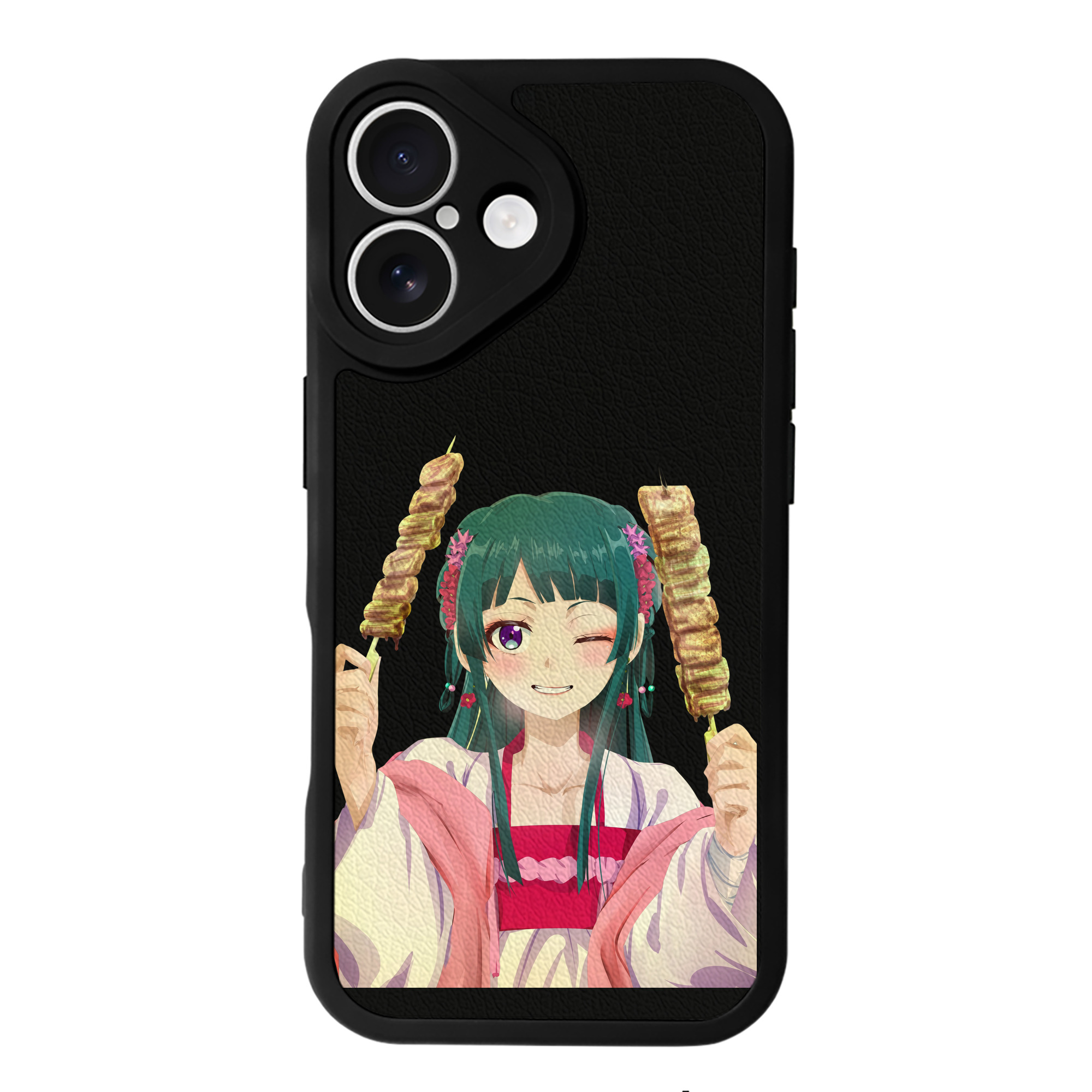 薬屋のひとりごと The Apothecary Diaries 【iPhone 16シリーズ対応】シリコンスマホケース（レザー調） 材質：シリコン